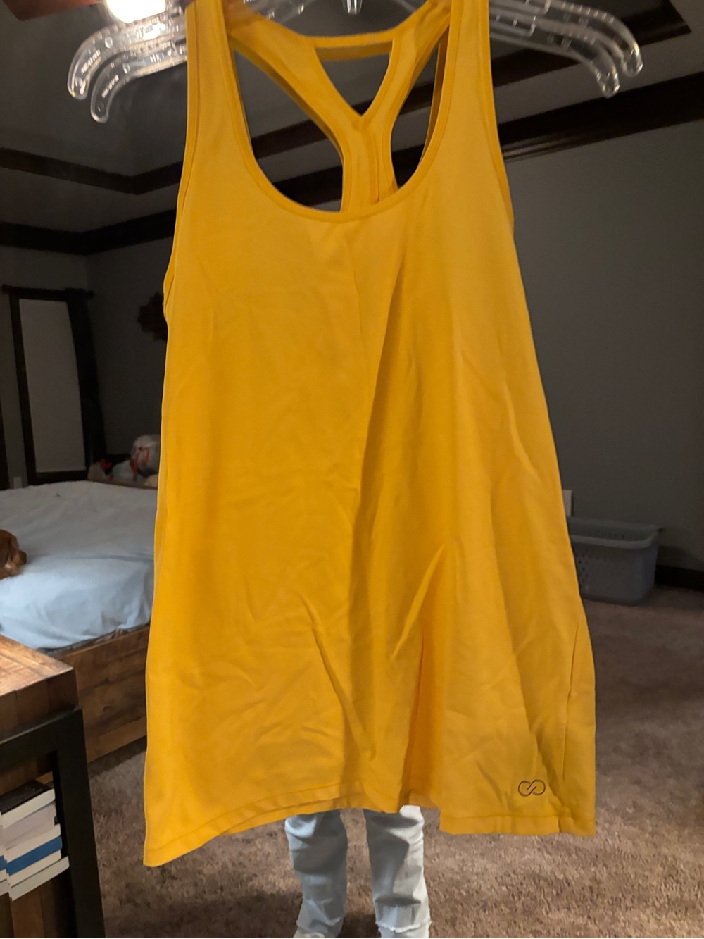 CALIA by Carrie Underwood Bright Yellow Racerback Tank